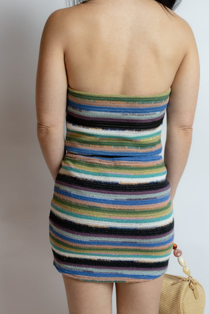 Cassidy Striped Halter Top