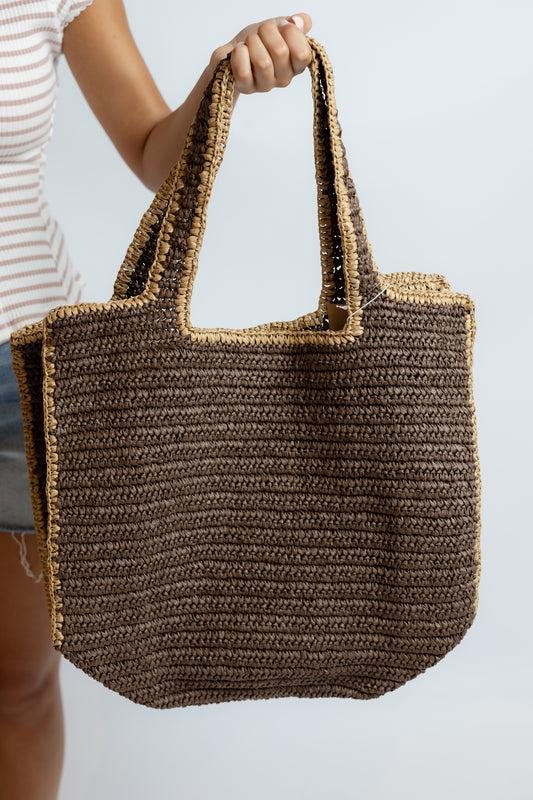 Enid Tote Chocolate