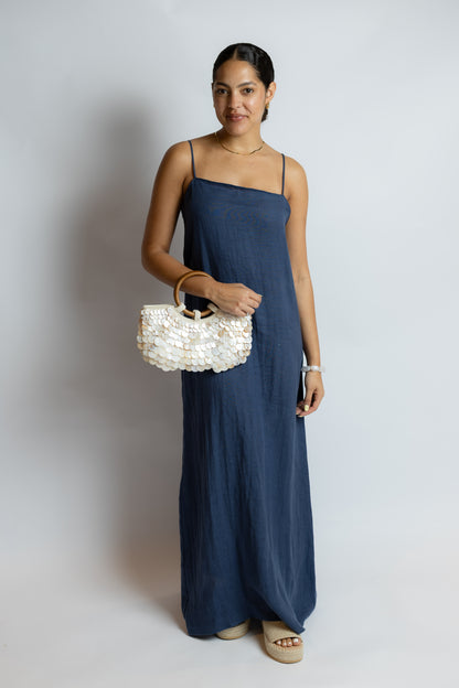 Anna Cami Linen Dress