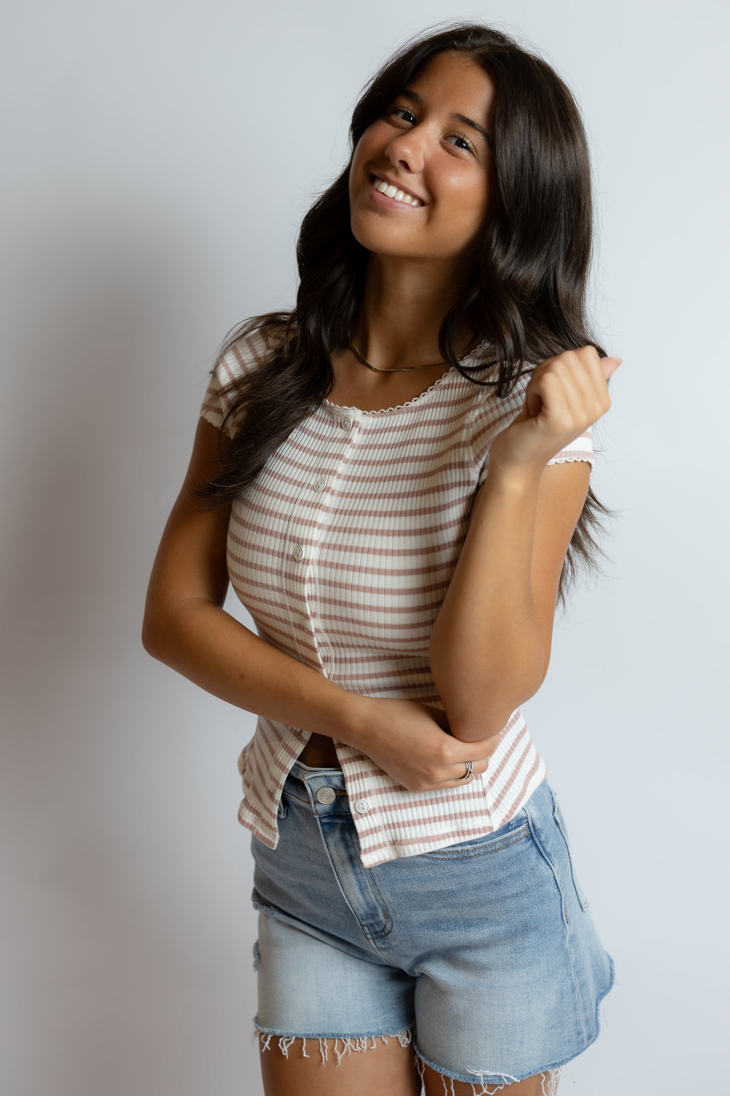Most Wanted Striped Cardi