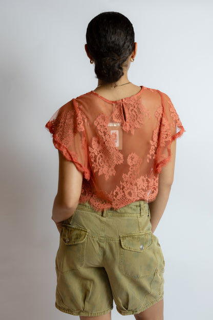 Lunar Ash Lace Top