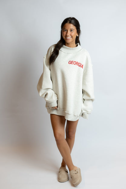 A New Take Georgia Mock Neck