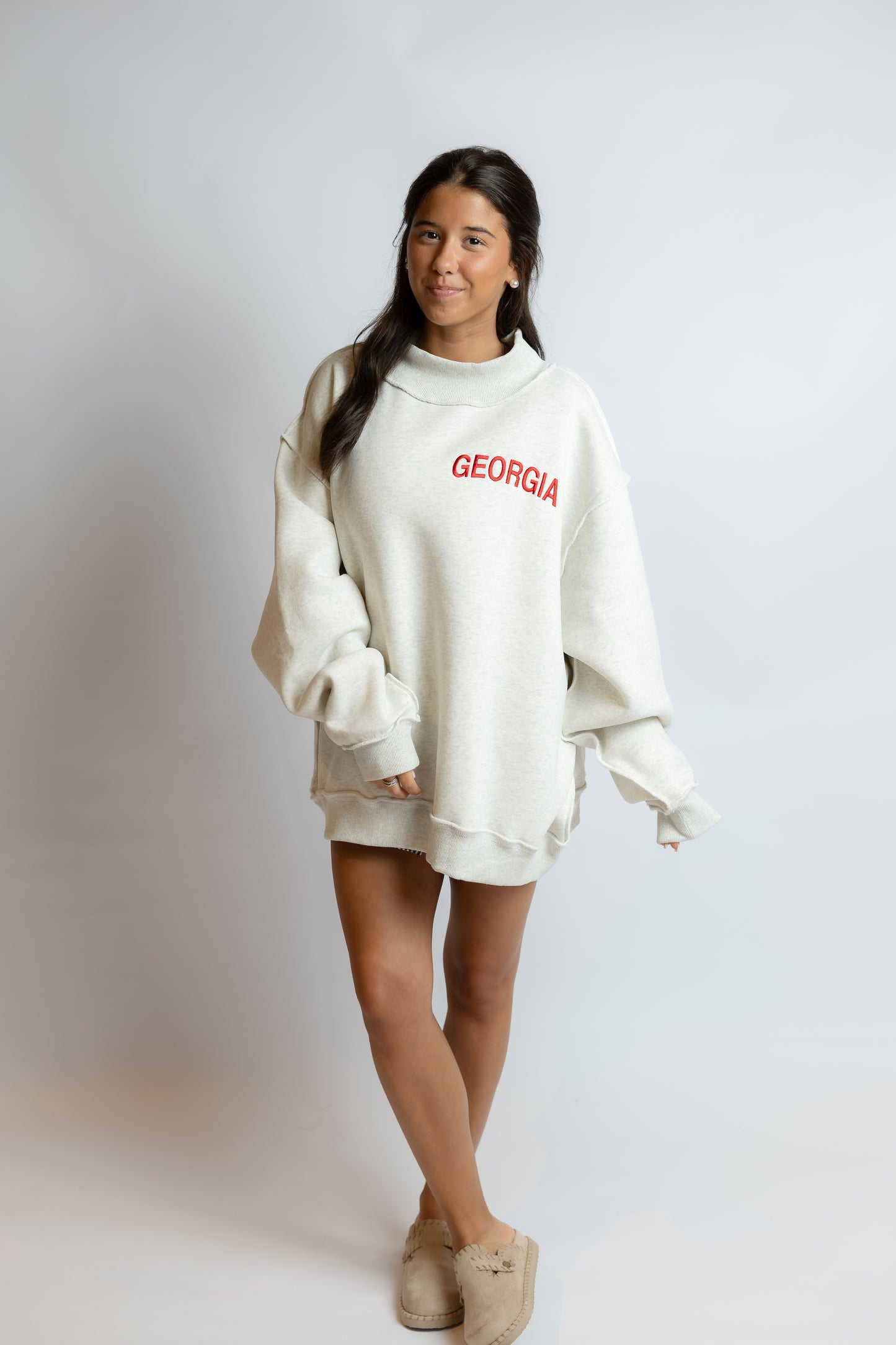 A New Take Georgia Mock Neck