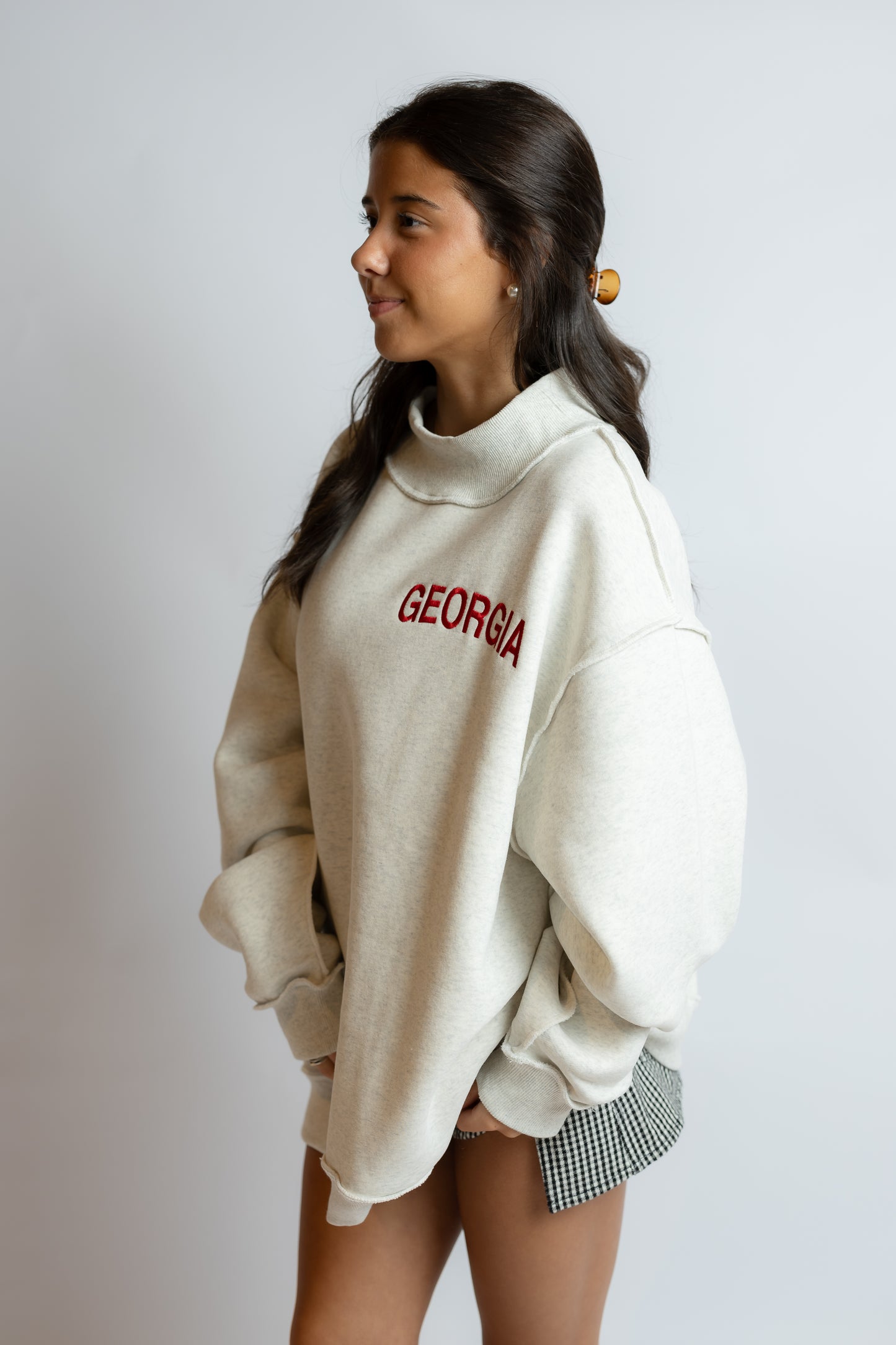 A New Take Georgia Mock Neck