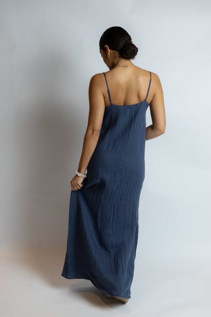 Anna Cami Linen Dress