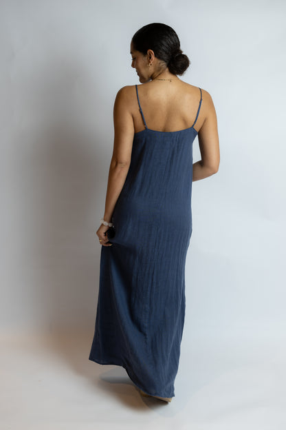 Anna Cami Linen Dress