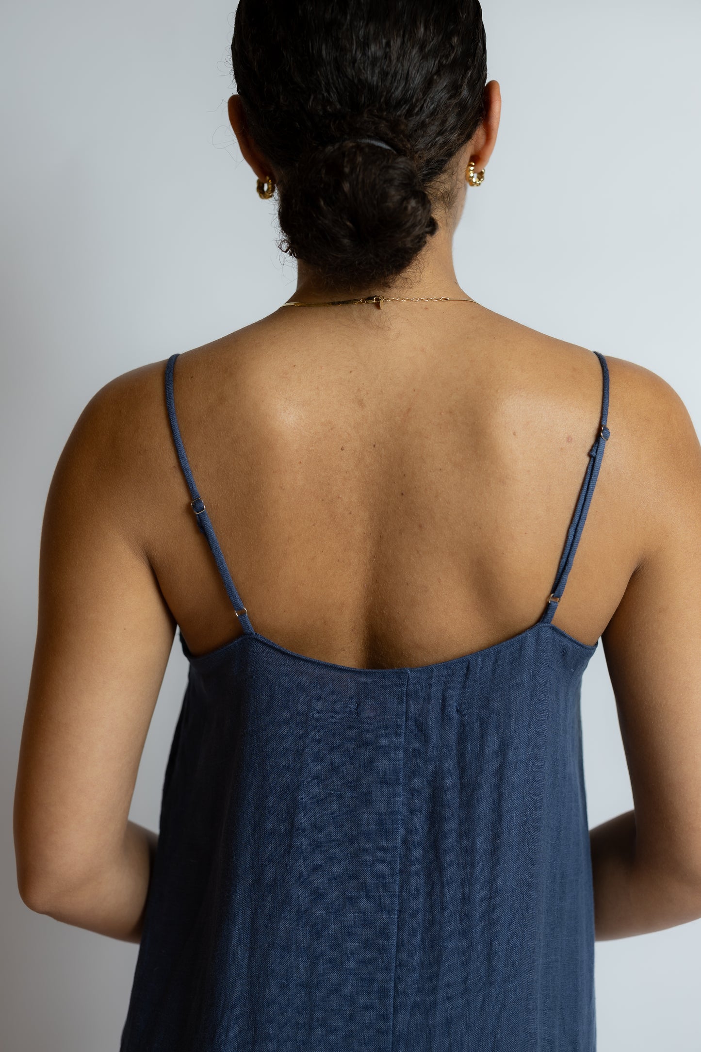 Anna Cami Linen Dress
