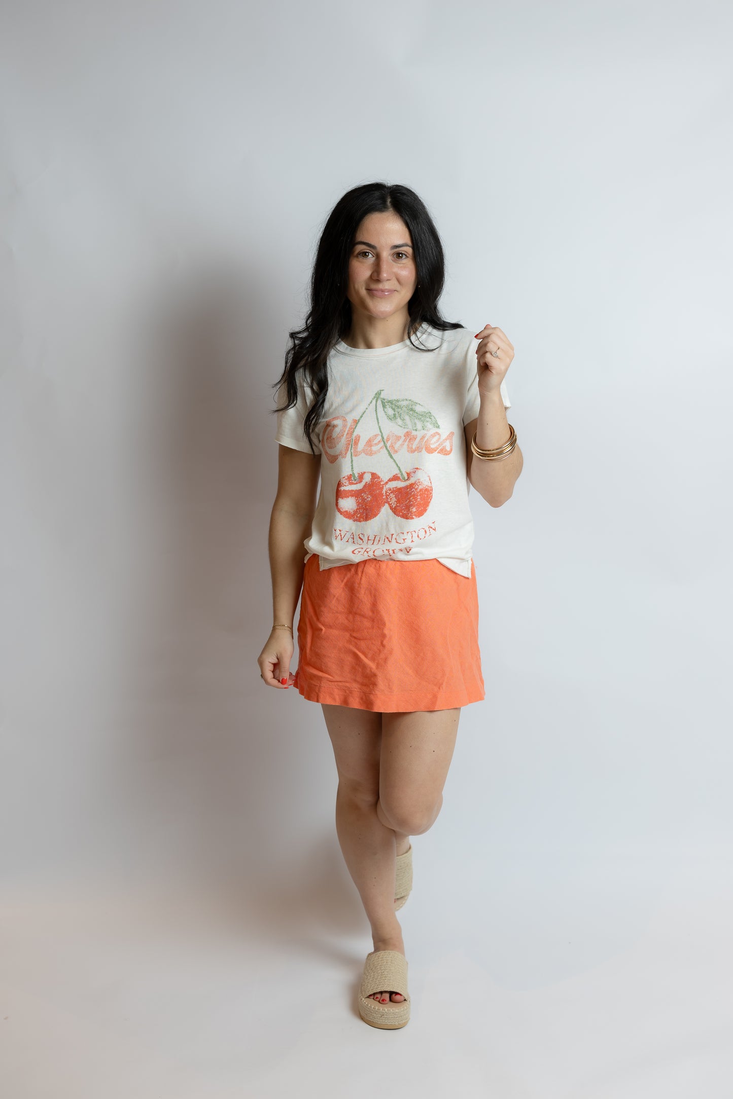 Nova Tee Graphic Cherries
