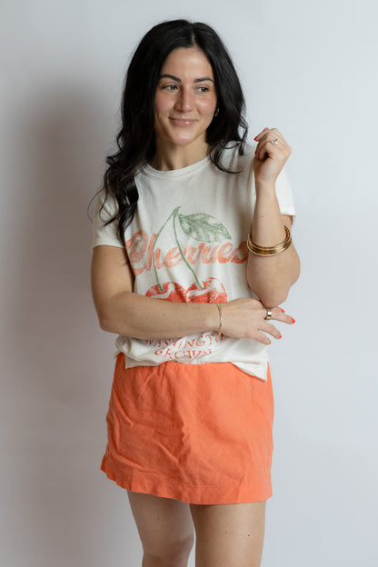 Nova Tee Graphic Cherries