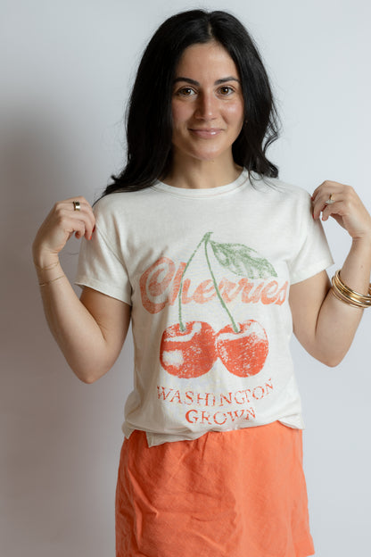 Nova Tee Graphic Cherries