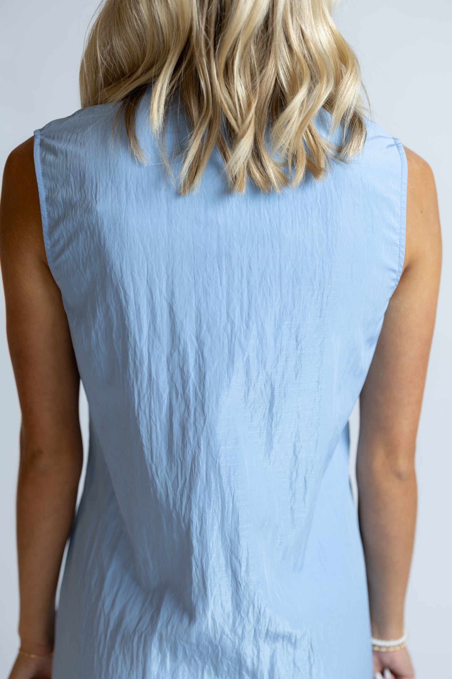 Tidal Wave Tie Waist Midi Dress