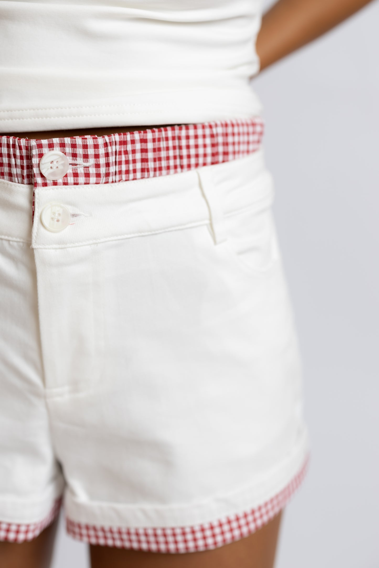 At The Park Boxer Detail Shorts