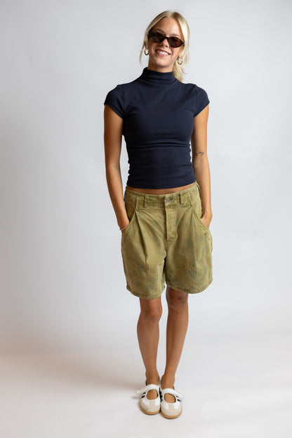 Anora Mock Neck Knit Top