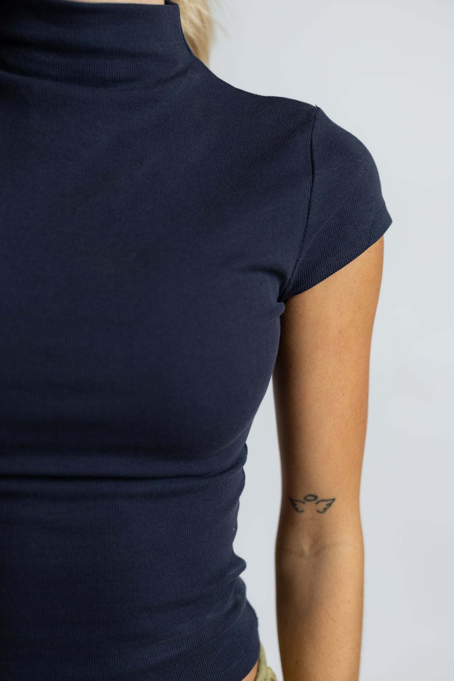 Anora Mock Neck Knit Top