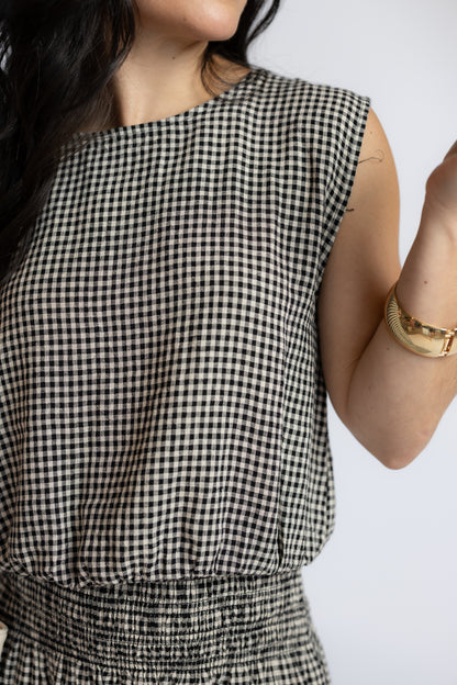 Merit Gingham Top