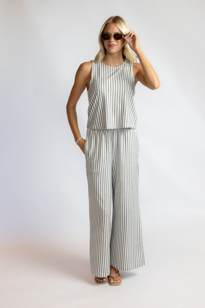 Scout Knit Striped Pant Eclipse