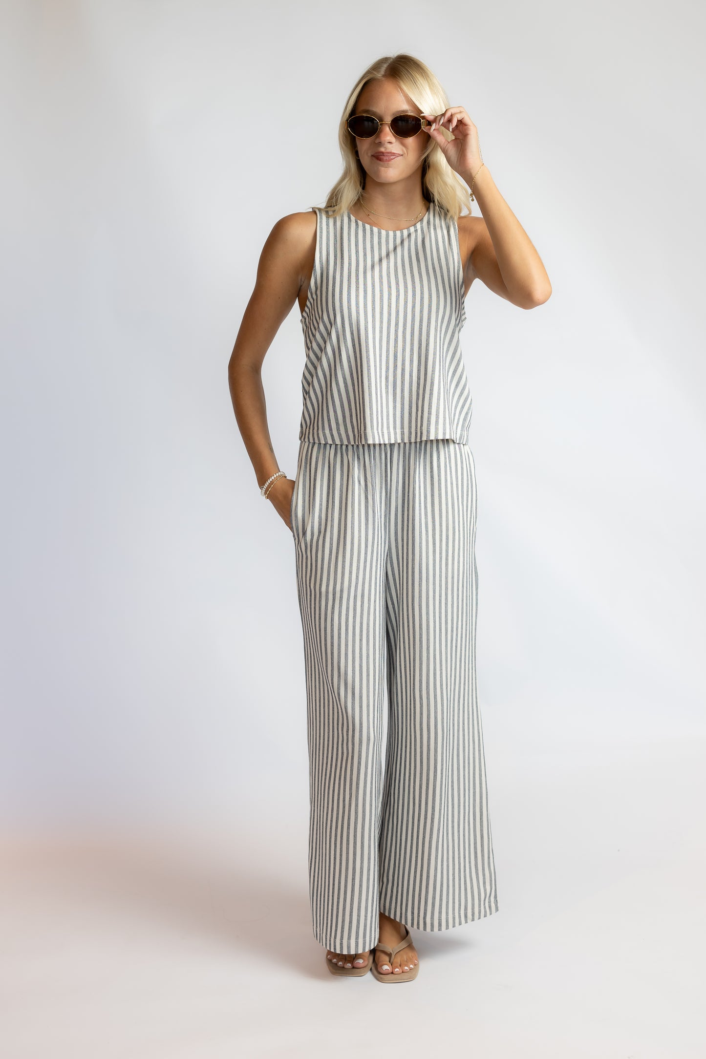 Sloane Knit Striped Top