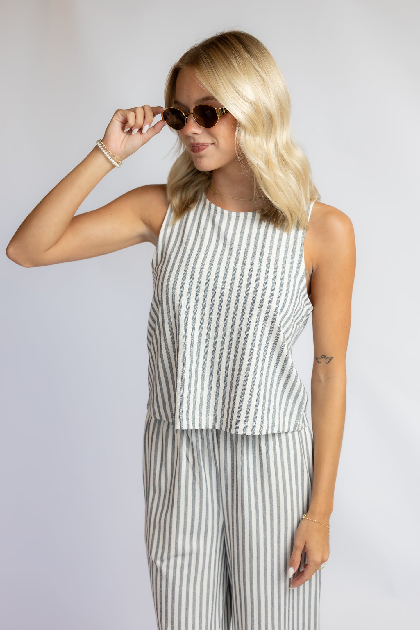 Scout Knit Striped Pant Eclipse