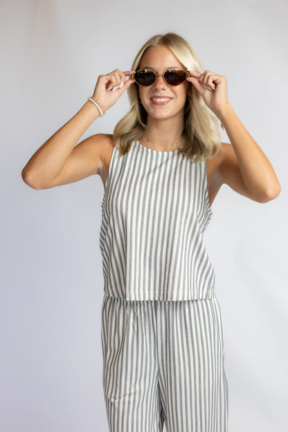 Sloane Knit Striped Top