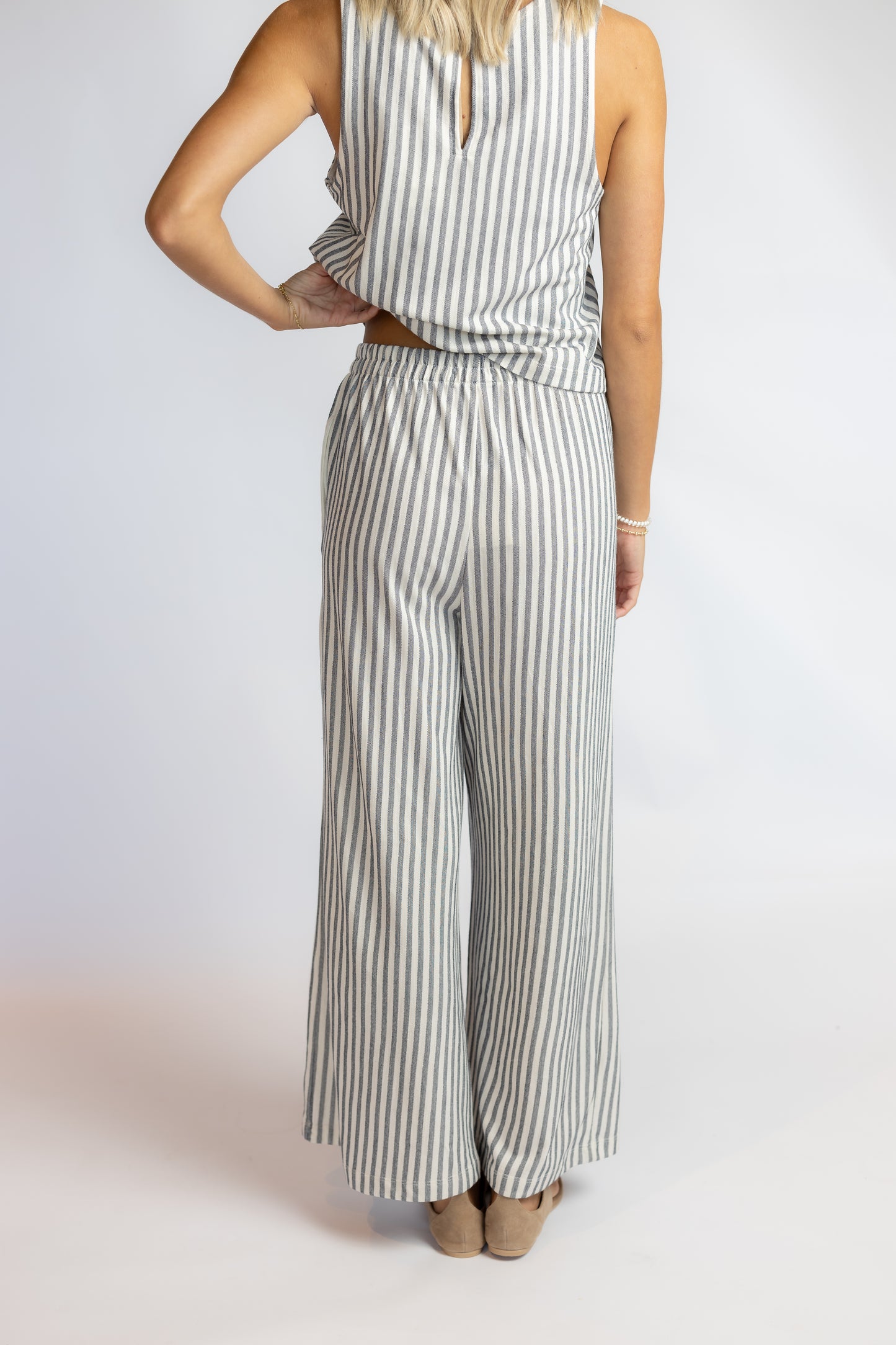 Scout Knit Striped Pant Eclipse