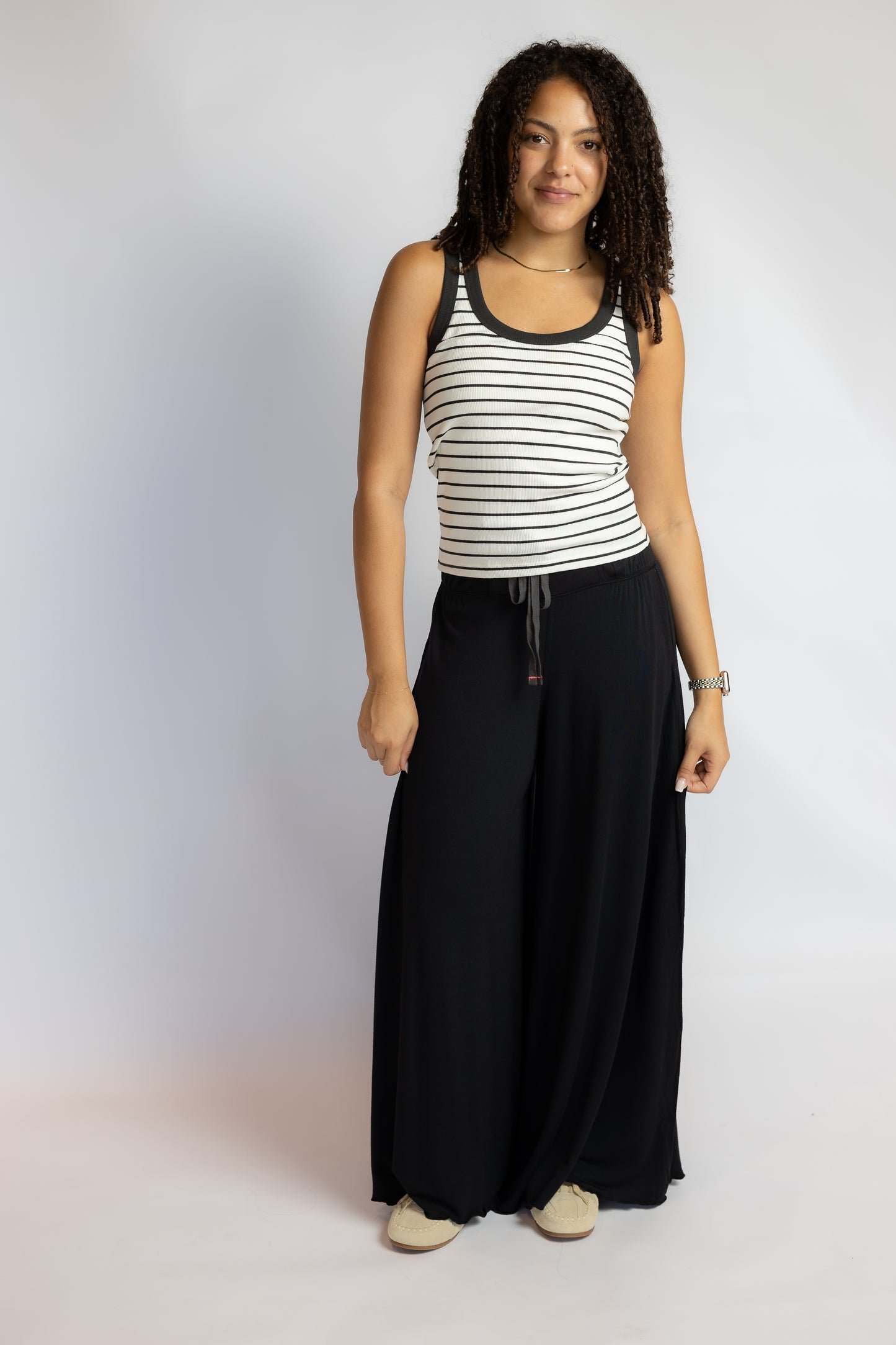 Rowe Striped Scoop Tank