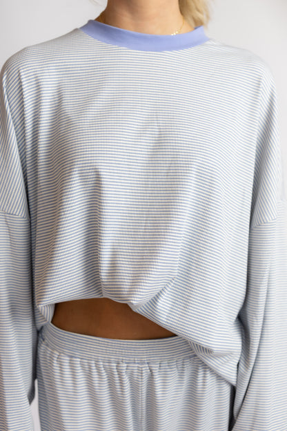 Kenzie Striped Long Sleeve Top