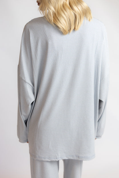 Kenzie Striped Long Sleeve Top