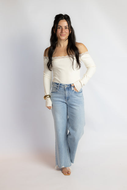 Anywhere You Want Lace Top