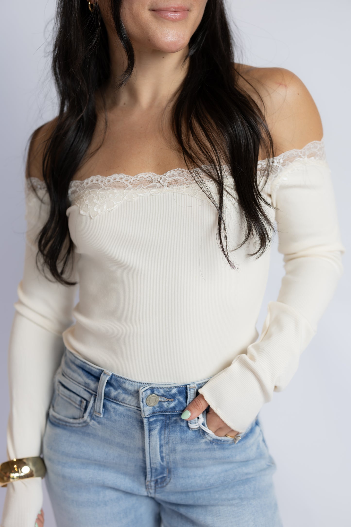 Anywhere You Want Lace Top