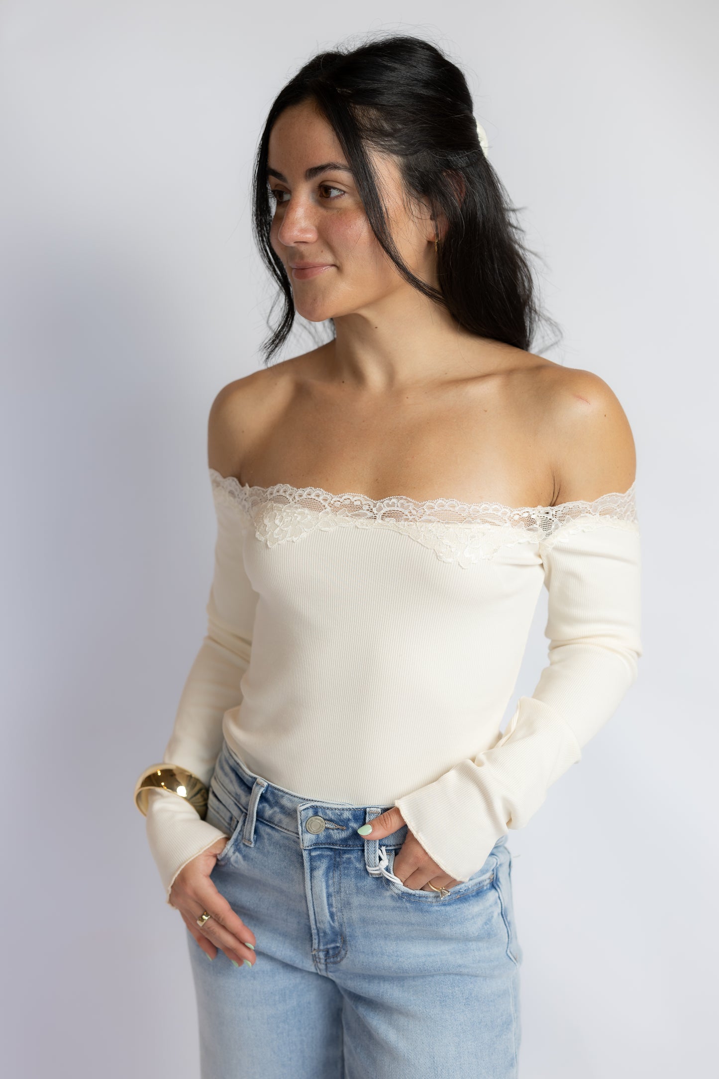 Anywhere You Want Lace Top