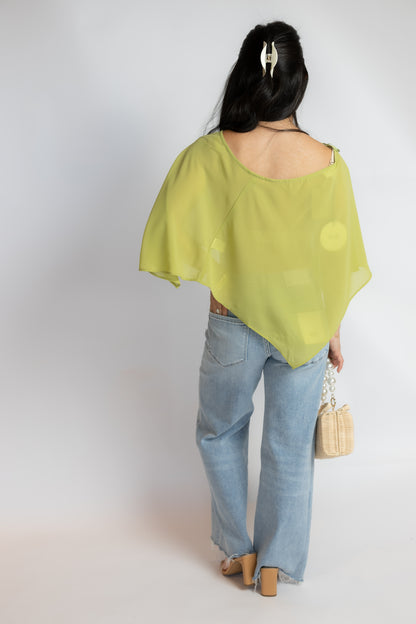 Shrugged It Off Poncho Top