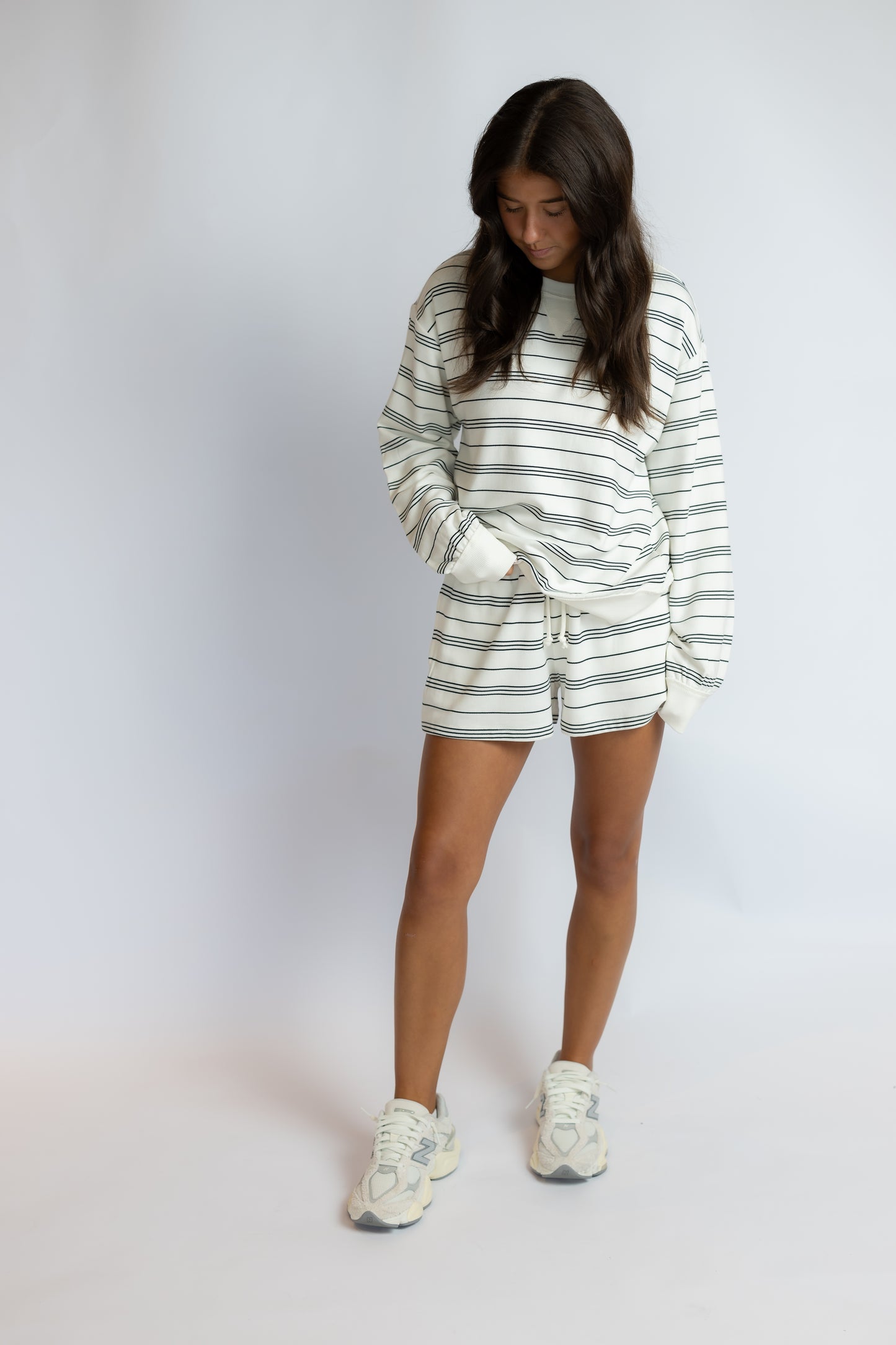 Stand Out Striped Sweatshirt