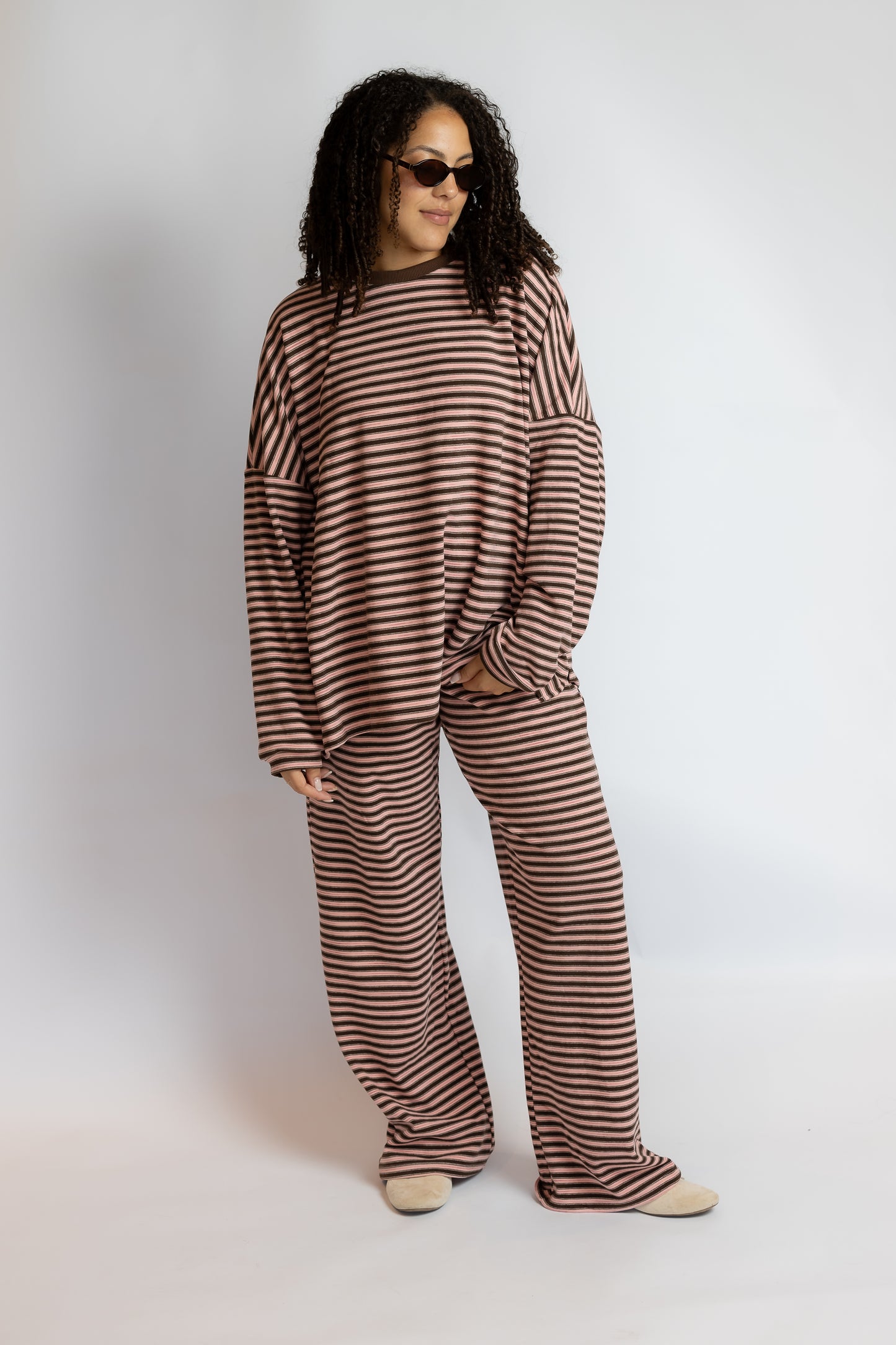 Morgan Striped Lounge Pants
