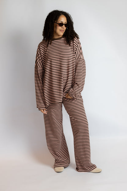 Morgan Striped Lounge Pants