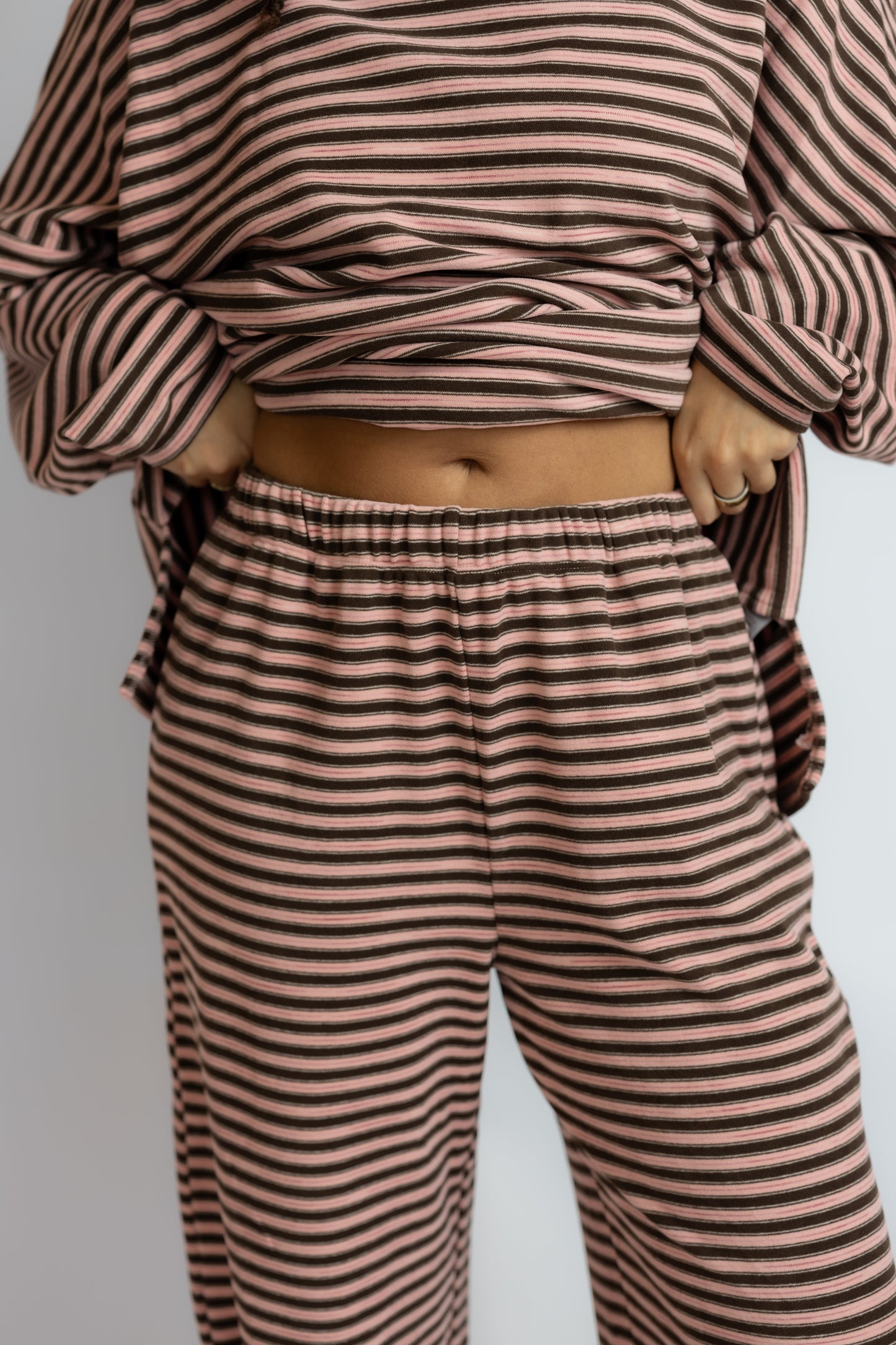 Morgan Striped Lounge Pants