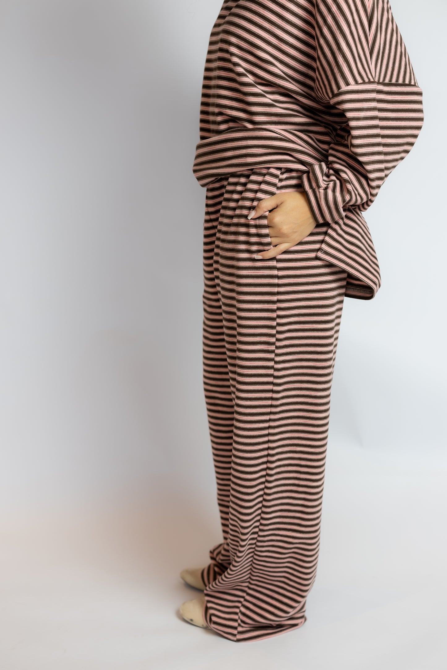 Morgan Striped Lounge Pants
