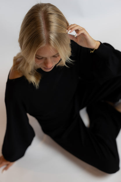 Gina Boat Neck Knit Top