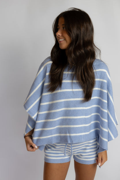 Let's Rally Striped Knit Shorts