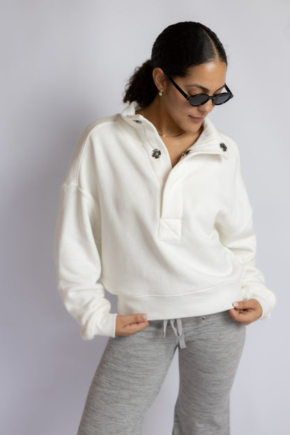Timeless Pullover Ivory