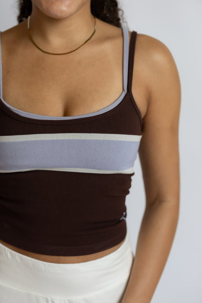 All Clear Coastline Cami Striped