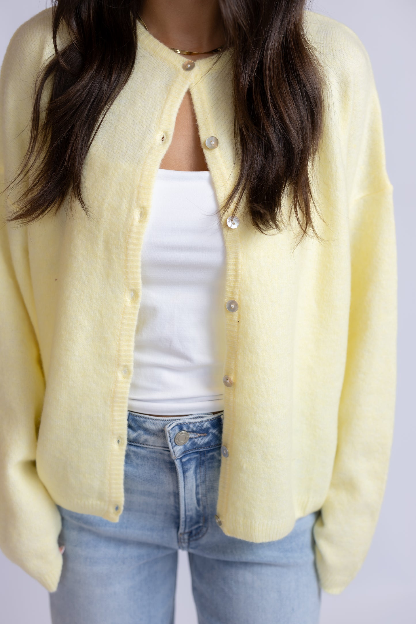 Michelle Button Down Cardigan