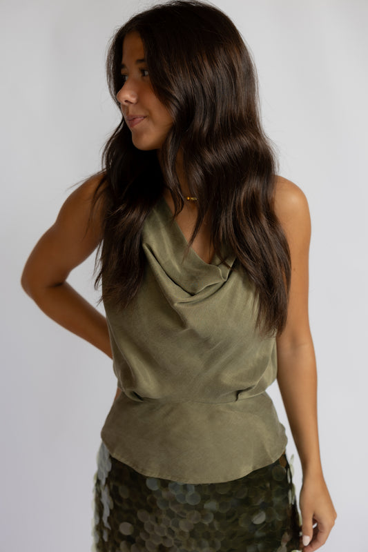 Lex Halter Wrap Top