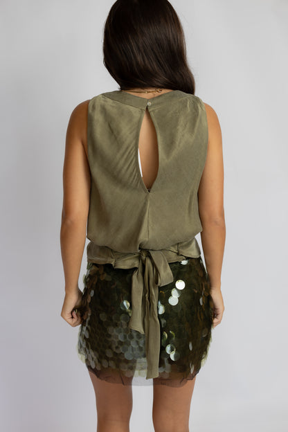 Lex Halter Wrap Top