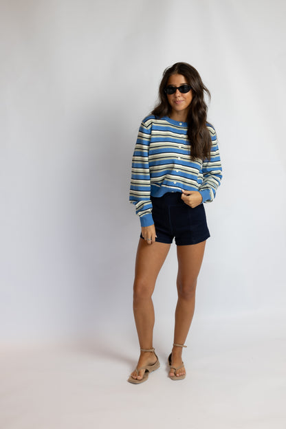 Drive Around Micro Denim Shorts