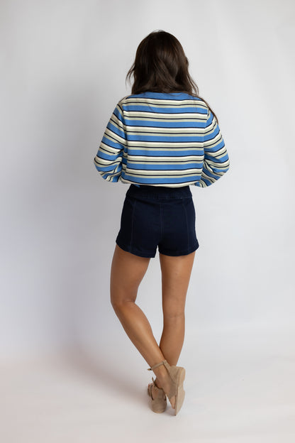 Drive Around Micro Denim Shorts