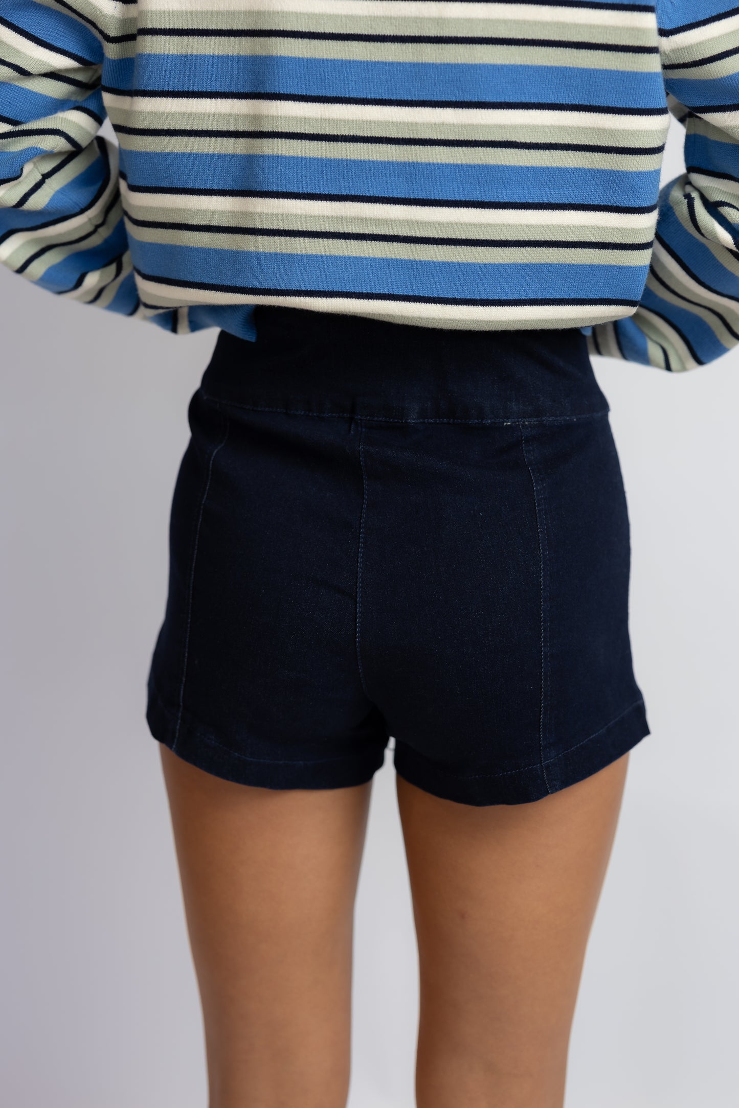 Drive Around Micro Denim Shorts