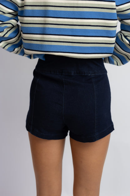 Drive Around Micro Denim Shorts