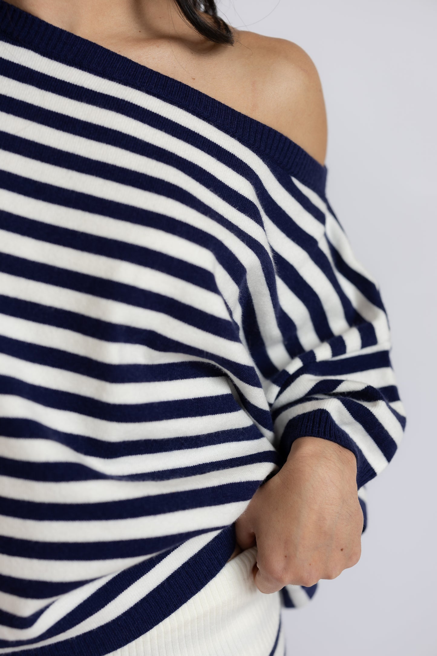High Hopes Striped Sweater Top