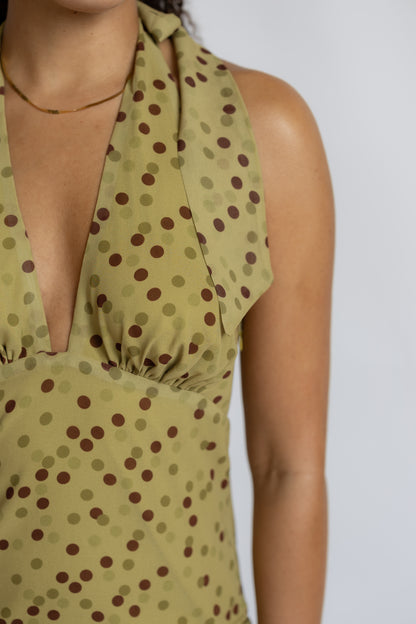 Alyssa Asymmetrical Midi Dress