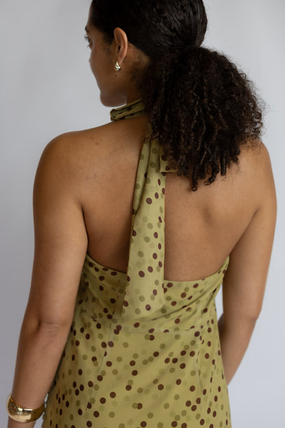 Alyssa Asymmetrical Midi Dress